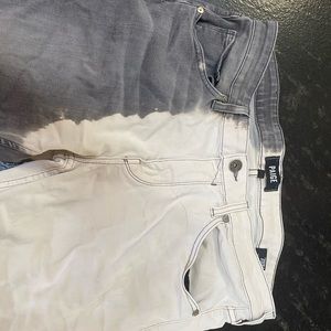 Paige Denim Bleach Fade Design